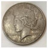 1926D Peace Dollar-90% Silver