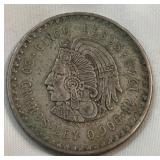 1948 Mexican 5 Pesos-90% Silver