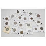 20 Piece Various Foreign Coins