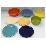 8 Pc Fiesta Dishware- Some Chips