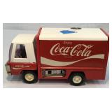Metal Coca-Cola Delivery Truck with cases of Coke
