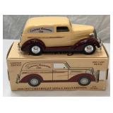 Chevy Sedan Metal Die Cast Bank 1/25 Scale