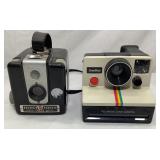 Vtg Brownie Hawkeye Camera/Polaroid Camera