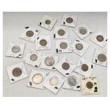 20 Piece Various Foreign Coins
