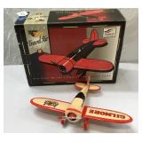 Travel Air Die Cast Metal Collector Bank