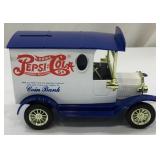 Pepsi Cola Delivery Truck Die Cast Metal Bank