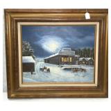 Dassa Davis Original Painting-28x25 inches