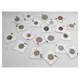 20 Piece Various Foreign Coins