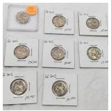 7 Pc SMS Nickels