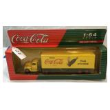 Coca-Cola Die Cast Metal Semi Truck 1:64 Scale