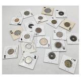 20 Pc Various Foreign Coins