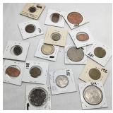 16 Pc Various Tokens