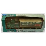 Ertl 1950 Tractor Trailer Bank 1/43 Scale