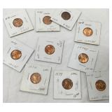 10 Pc Uncirculated Pennies