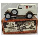 Ertl 1932 Panel Truck Die Cast Metal Bank