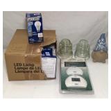 Light Bulbs/Insulators/ Thermostat/Etc