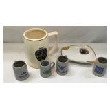 Mini Steins/Vtg Berlin Ashtray/Etc