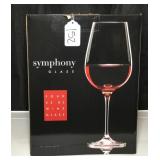 4 Pc Symphony Wine Glasses