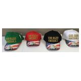 8 Pc 'God Bless America' Hats