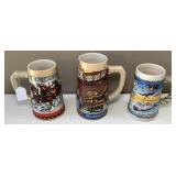 Budweiser Beer Steins