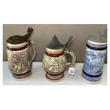 Vtg Avon Beer Steins