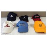 Various Sports Ball Caps