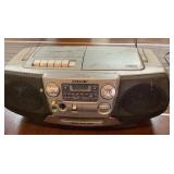 Vtg Sony Radio- Untested  CD/Tape Player