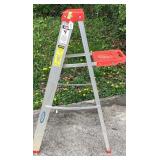 Small Werner Metal Step Ladder