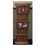 Wooden Storage Cabinet-17x9x48 Inches