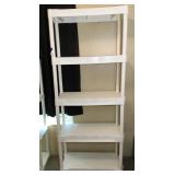 Large Stackable Plastic Shelves-30x15x73 Inches