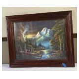 1995 R Hoff Landscape Print-30x24 Inches