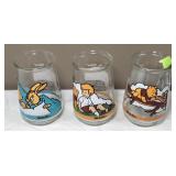 Vtg Welch's Pooh Bear Glasses