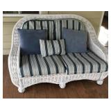 Beautiful Wicker Couch w/ Cushions-