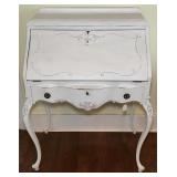 Vtg Secretary Desk w/ Fold Down Writing Surface