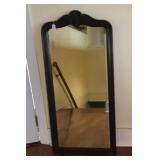 Stunning Wooden Carved Wall Mirror-22x47 Inches