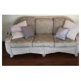Beautiful Wicker Couch w/ Cushions