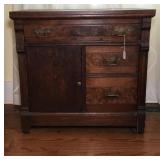 Antique Dry Sink Wash Stand-29x16x28 Inches
