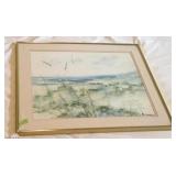 Signed/Numb. 'Coastal Scene' Eileen Shannon Moore