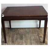 Vtg Georgian Style Tea Table-28x21x20 Inches