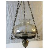 Vtg 'Wedding Cake' Hanging Lamp