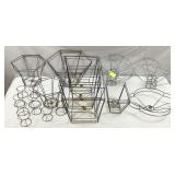 Huge Lot of Lamp Shade Frames