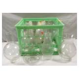 Crate of Glass Globes