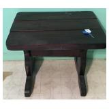 Solid Wooden End Table-16x22x18 Inches