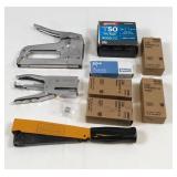 Multiple Staplers and Staples