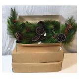 3 Boxes of 6 Pine Cone Cedar Decor
