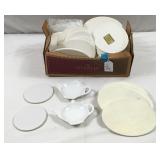 Box of Ceramic Plaques/Etc