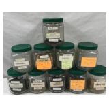 Glass Jars of Incense