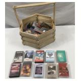 Nice Basket of Cassette Tapes
