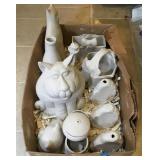 Large Lot of Fragile Ceramic Pieces