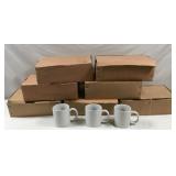 7 Boxes of New Coffee Mugs